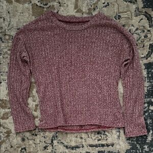SHEIN Maroon Sweater